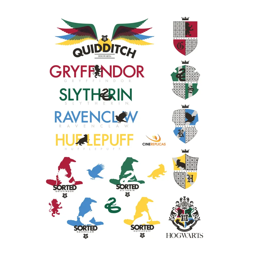 Autocollants Harry Potter pour stockage extérieur