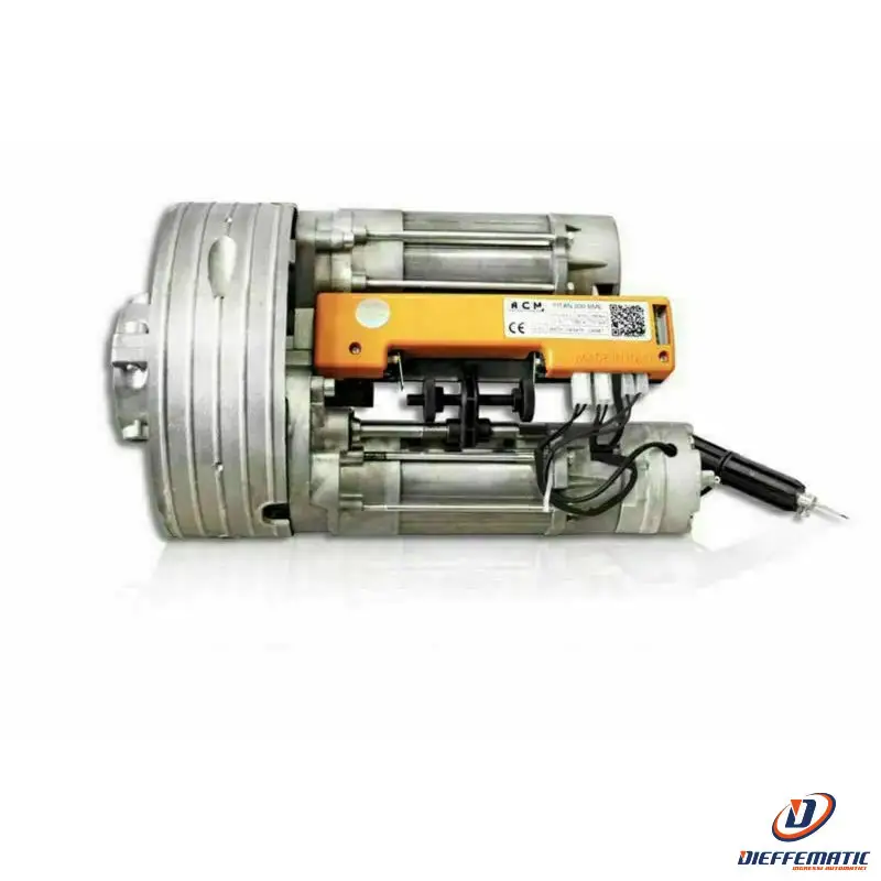 Automazione Doppio Acm Motore Serrande Asse 76 400kg Bimotore Saracinesca Garage par SW-MOTECH