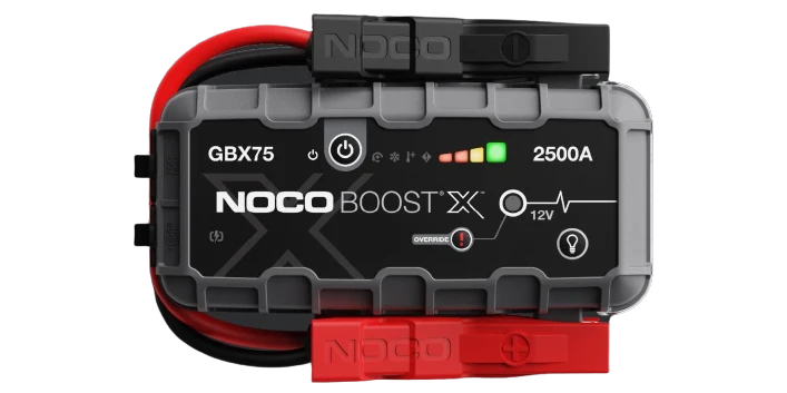 Boost X 12V 2500A UltraSafe Lithium Jump Starter Engines Upto 8.5LGas & 6.5L Diesel NOCO GBX75 (Pack 3)