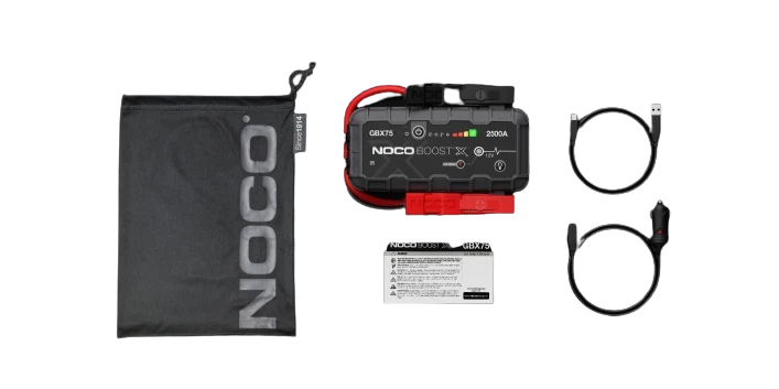 Boost X 12V 2500A UltraSafe Lithium Jump Starter Engines Upto 8.5LGas & 6.5L Diesel NOCO GBX75 (Pack 3)