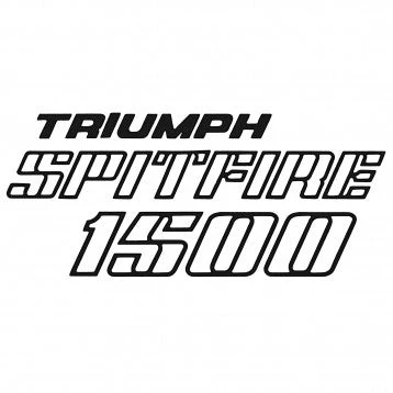 DECAL, BOOT LID, SPITFIRE 1500 NOIR JAIS
