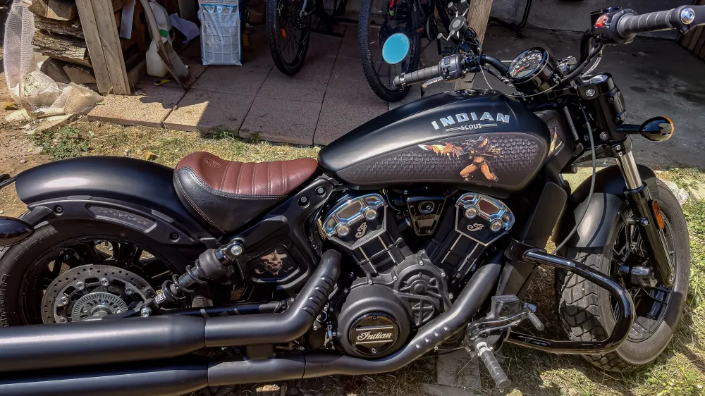 Dragon Warrior - Indian Scout - Couleur du réservoir intégral