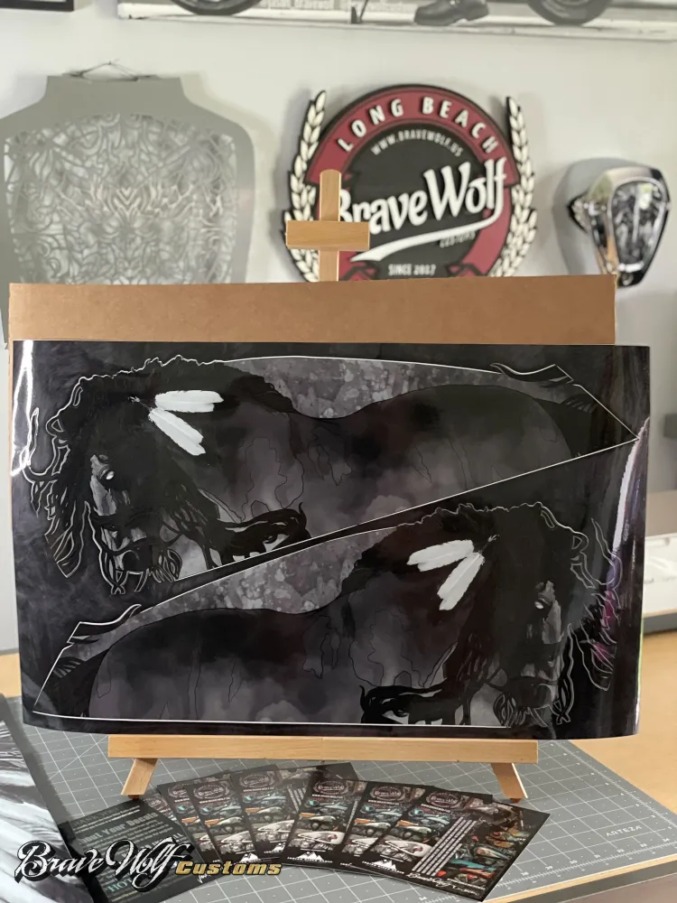 Haute Performance Dark Horse - Sacoche - V2 - Sacs arrondis