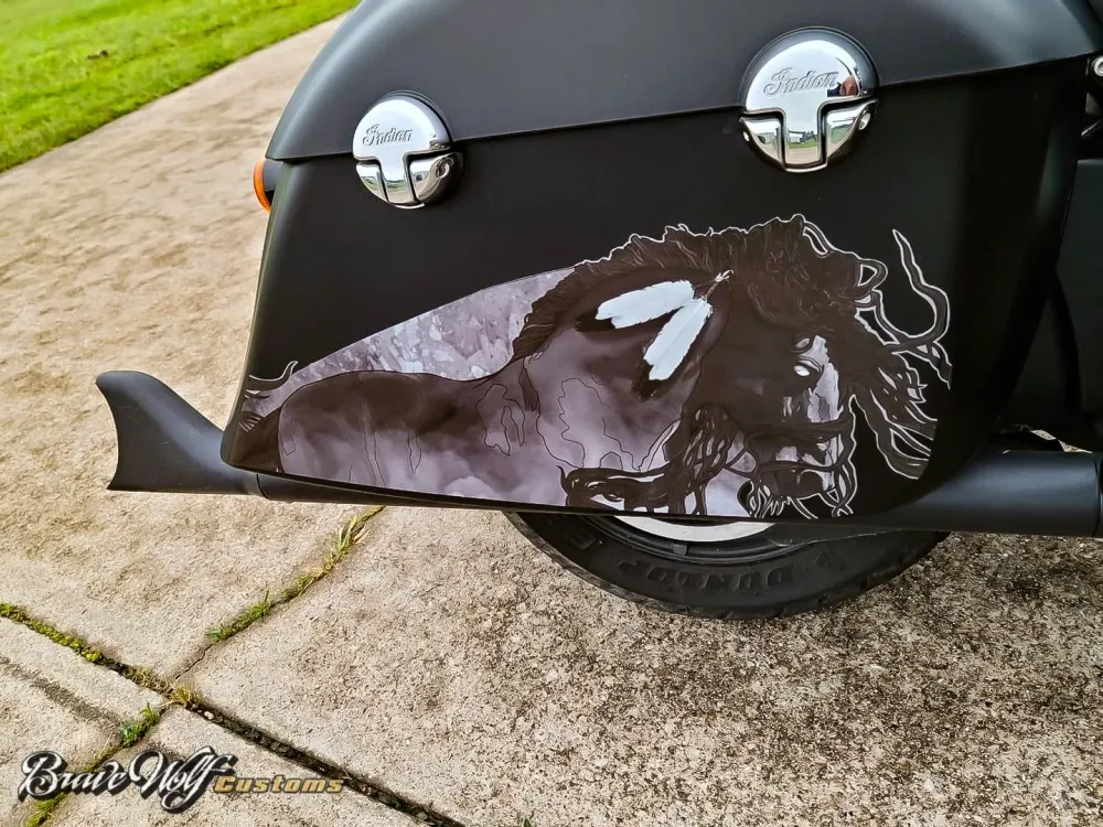 Haute Performance Dark Horse - Sacoche - V2 - Sacs arrondis