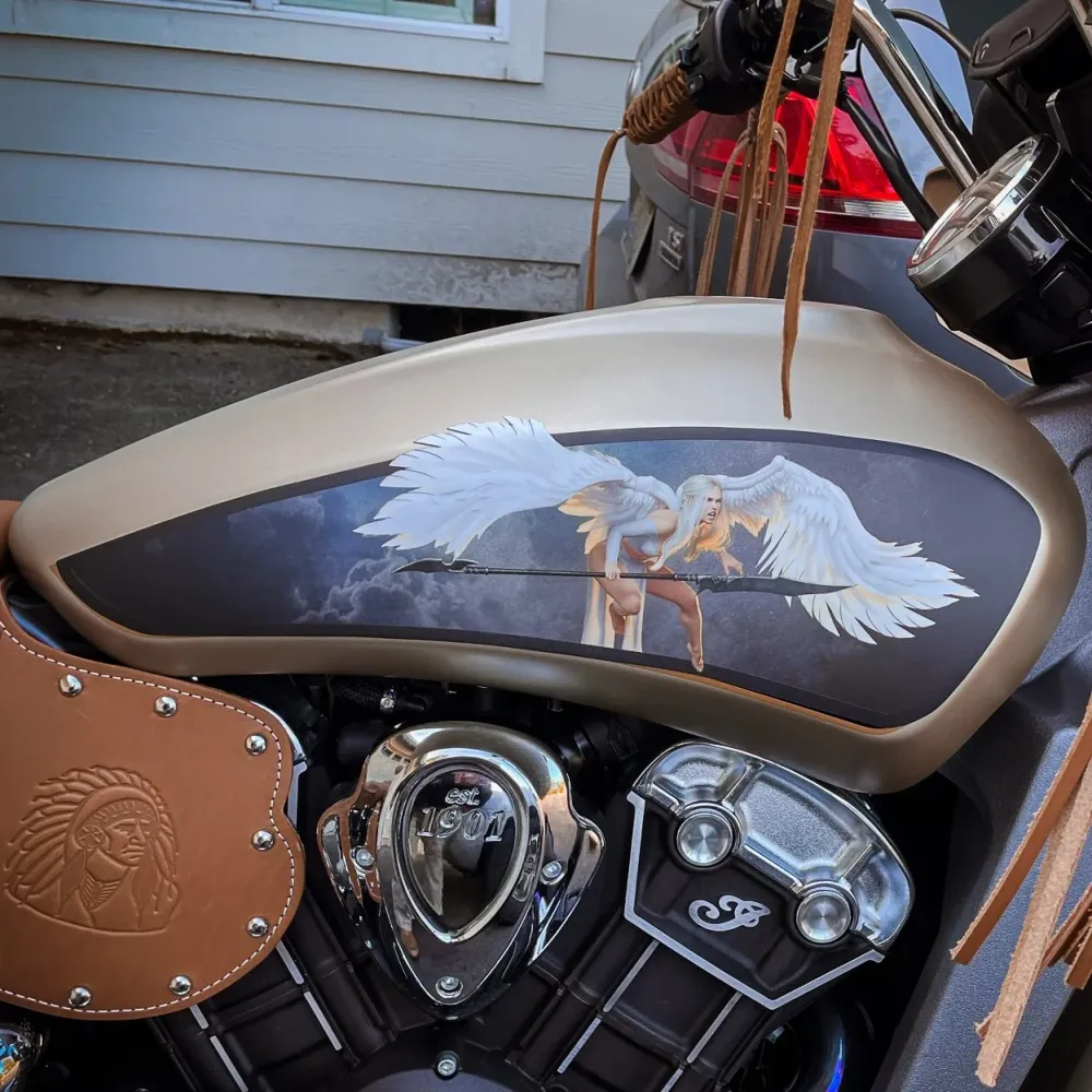 Herald Dawn - Indian Scout - Couleur du réservoir intégral