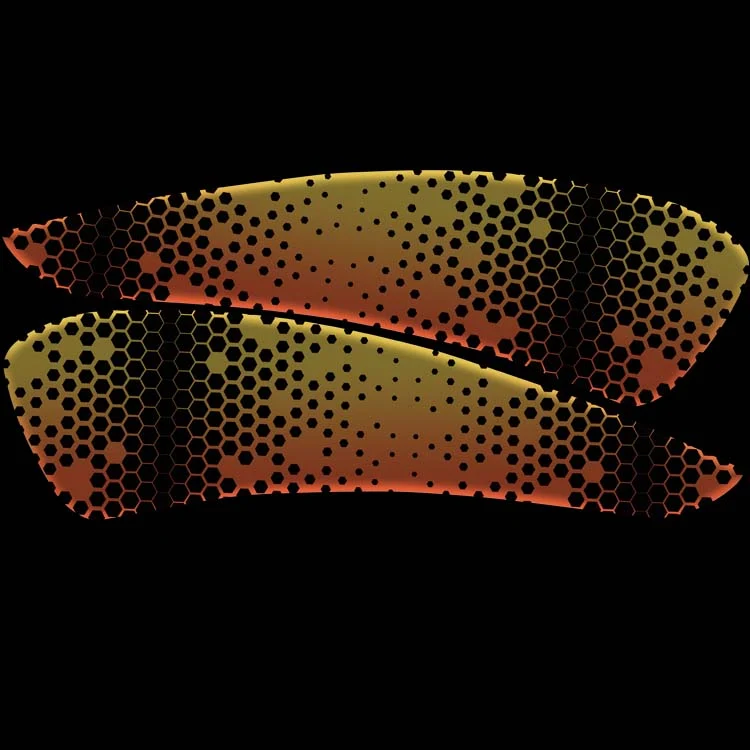 Honeycomb Sunset - Indian Scout - Couleur du réservoir total