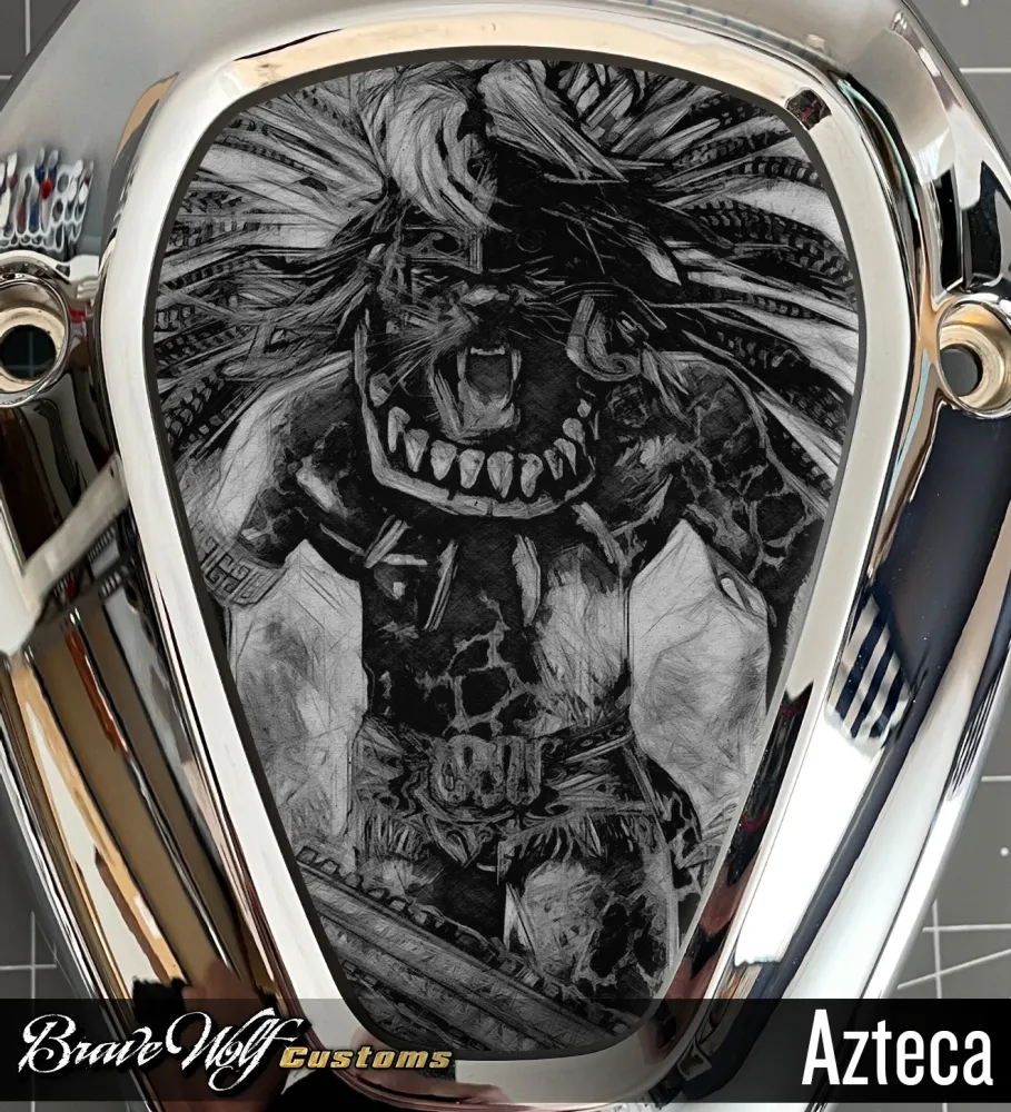 Protège-mains Autocollant Challenger V-Cover - Aztèque