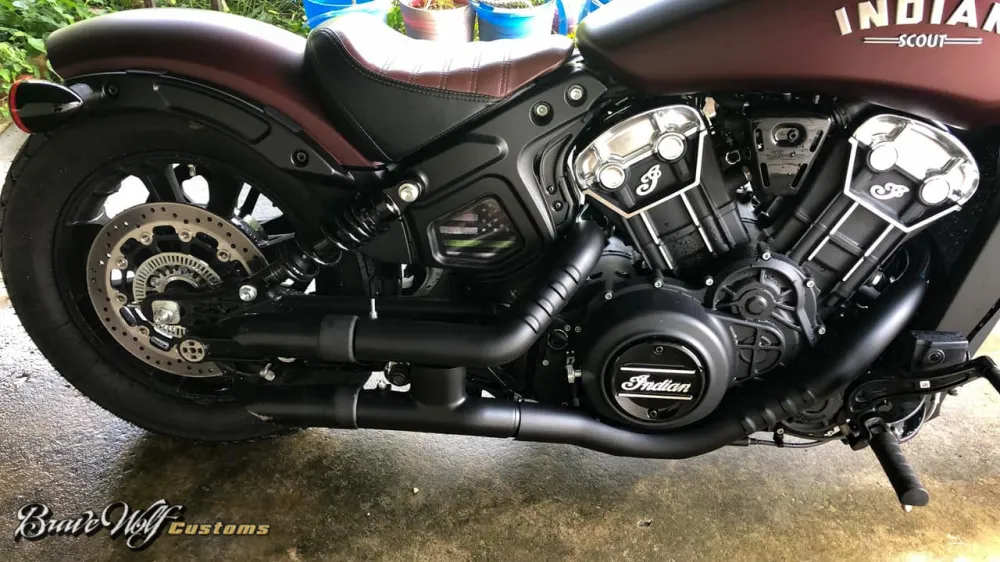 Protège-mains Insert de cadre intermédiaire Indian Scout - Militaire