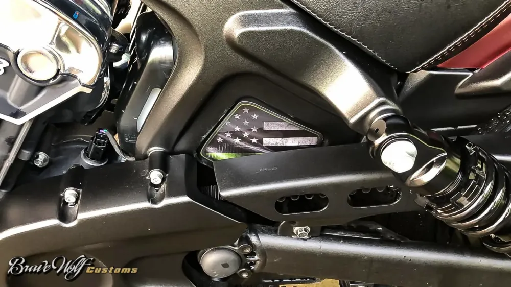 Protège-mains Insert de cadre intermédiaire Indian Scout - Militaire