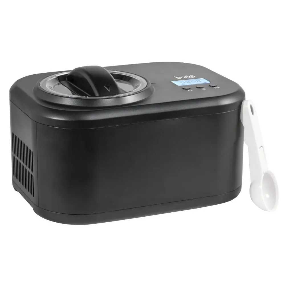 Sealey DH238 Baridi Automatic Churning Ice Cream Machine 1L Capacity Noir jais 230V