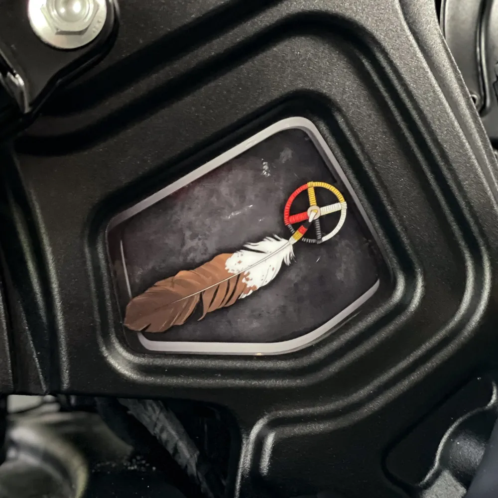 Support smartphone Insert de cadre central Indian Scout - Roue médicinale