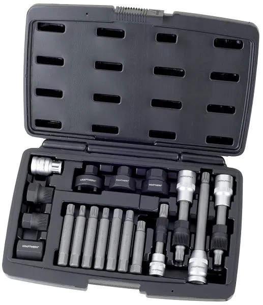 Kit de réparation d'alternateur Kraftwerk 3/8 "+ 1/2" 18 pièces 30612 acquérir à bas prix