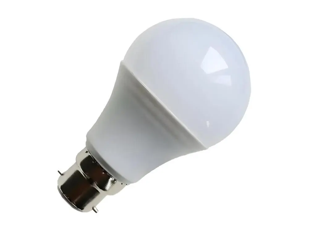 Ampoule LED B22 9W 800 lm A60 No Flicker Blanc Ardent 2800K - 3200K