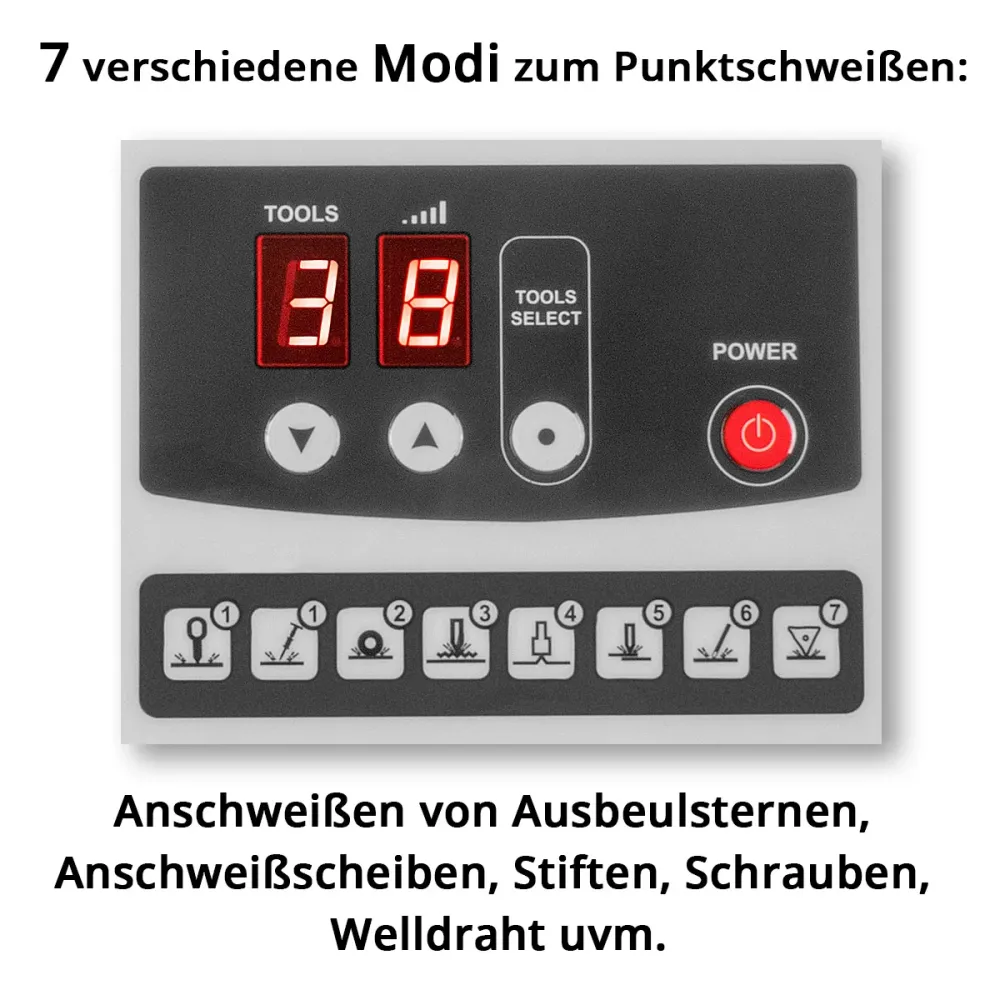 Haute Performance Spotter de la date de travail en acier CBR-90 ST avec 3 000 W et 230 V Réparation intelligente Ausbeitl-...