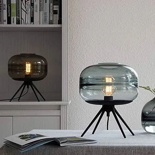 Ampoule antibrouillard Lampe à Poser en Verre | Sphère Lumineuse