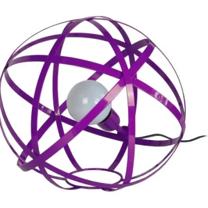 GLOBE JUNON 300 - Lampe poser globe métal violet | LED | Canbus