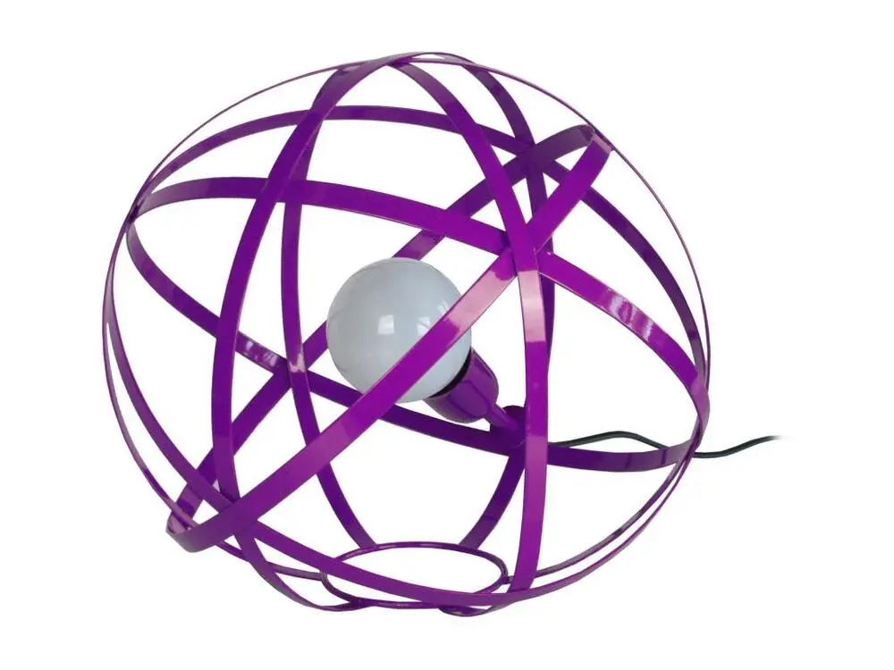 GLOBE JUNON 300 - Lampe poser globe métal violet | LED | Canbus