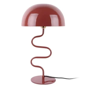 Lampe à poser Twist Rouge Present Time avec connecteur H7