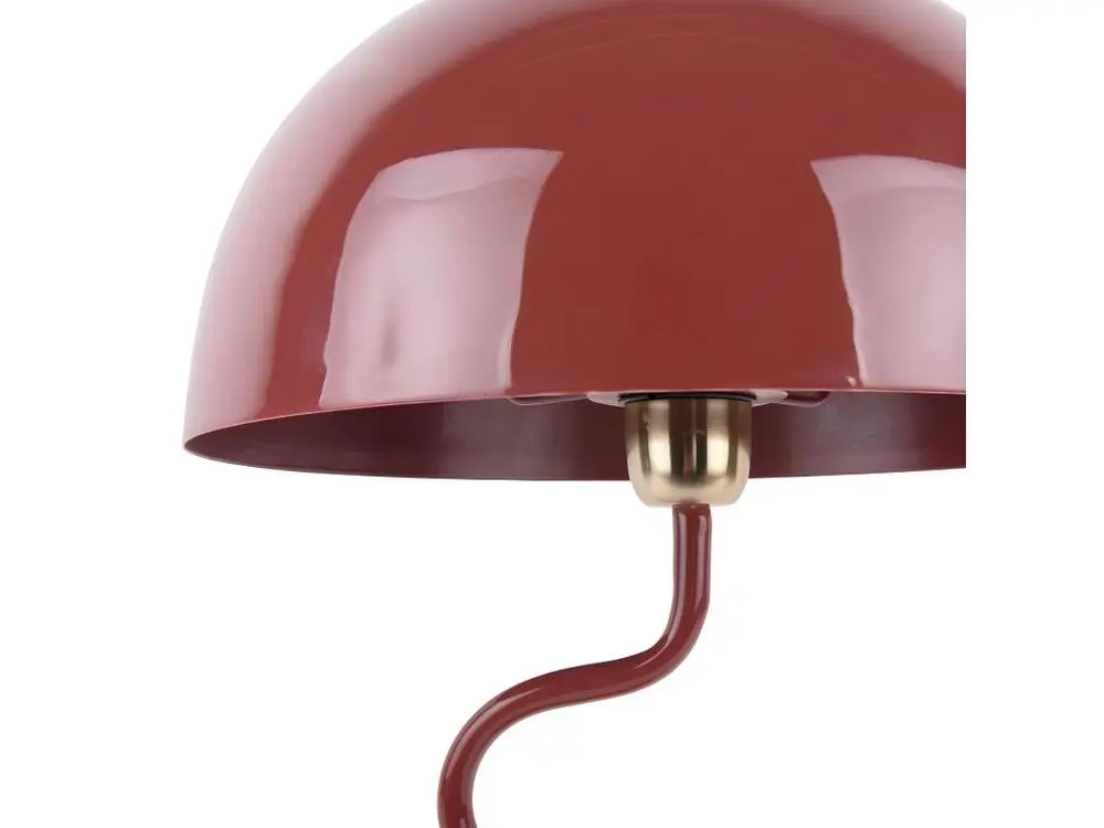 Lampe à poser Twist Rouge Present Time avec connecteur H7