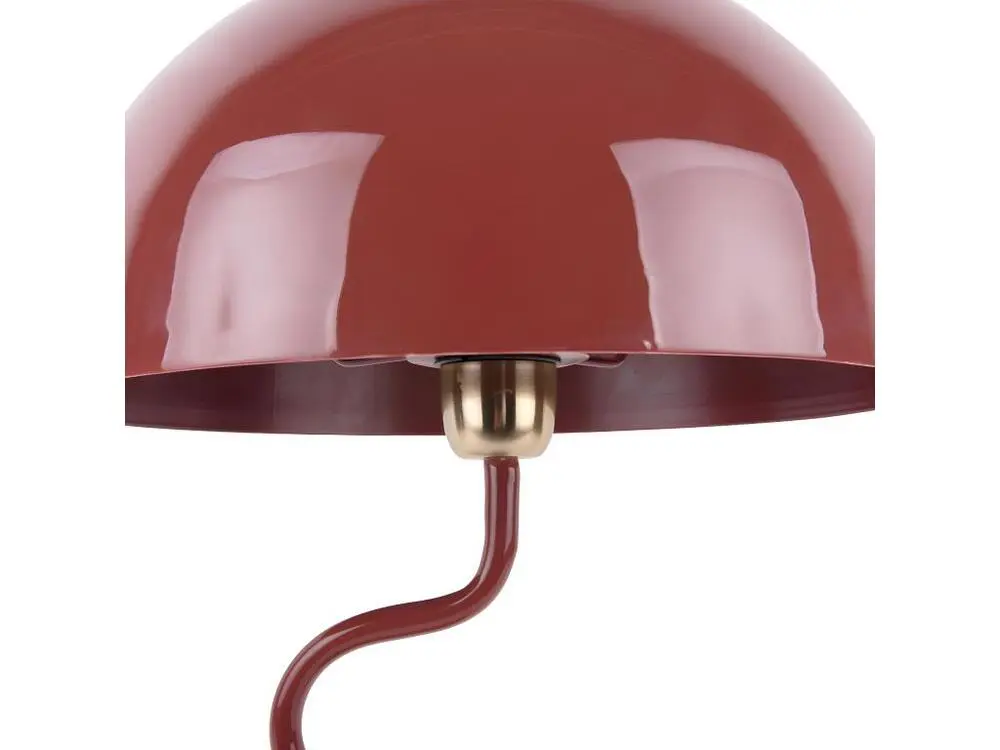 Lampe à poser Twist Rouge Present Time avec connecteur H7