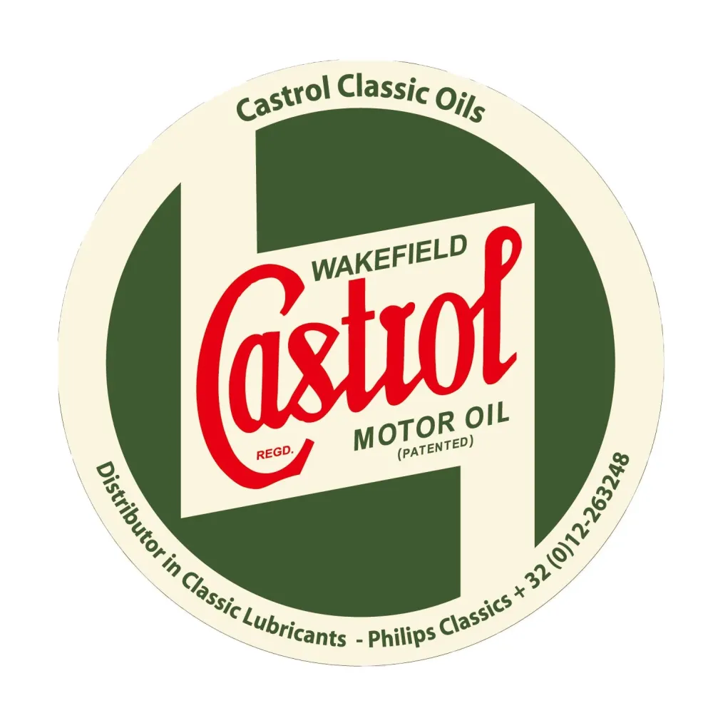 CASTROL RACING STICKER MODESTE