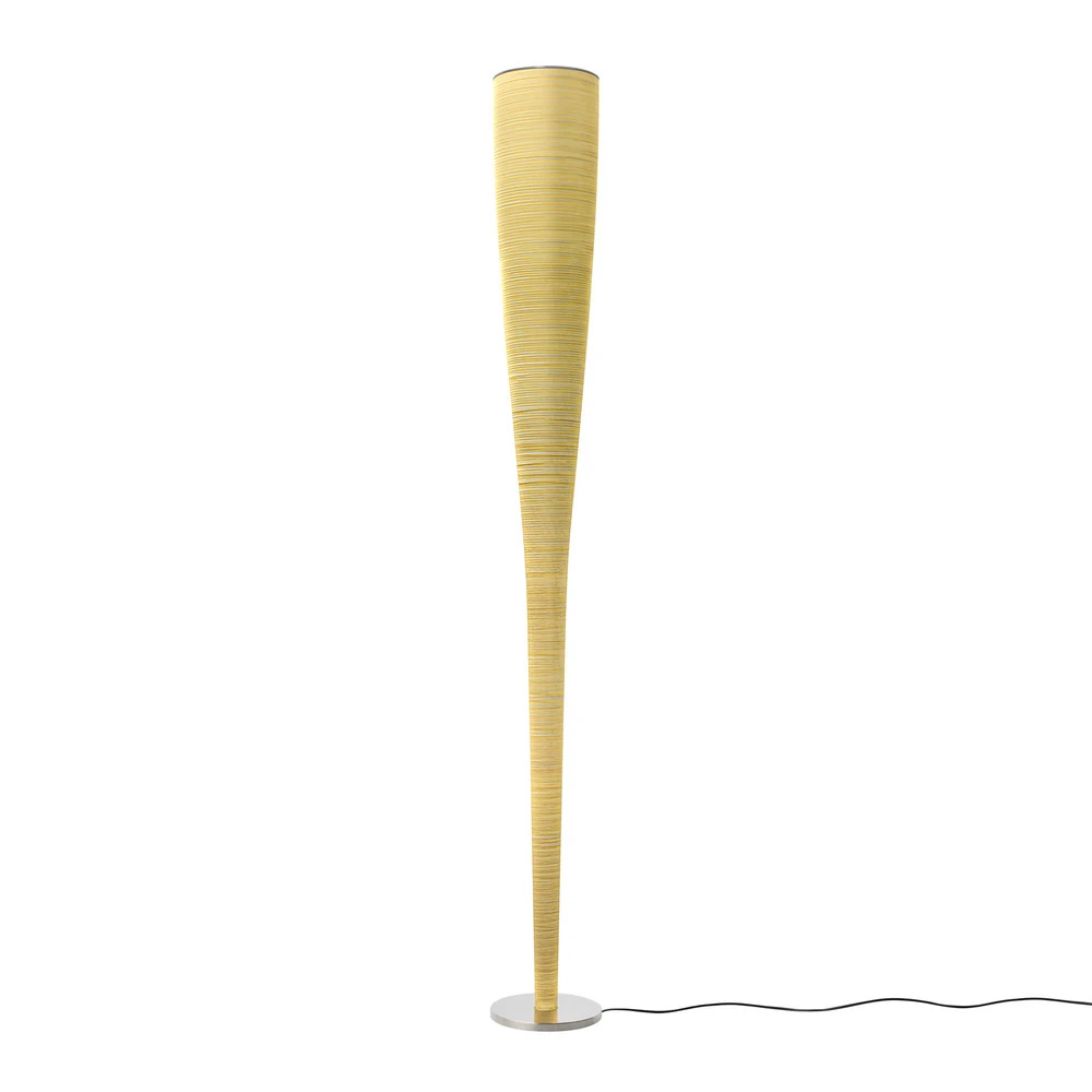 Foscarini Mite lampadaire LED, jaune pour feux stop