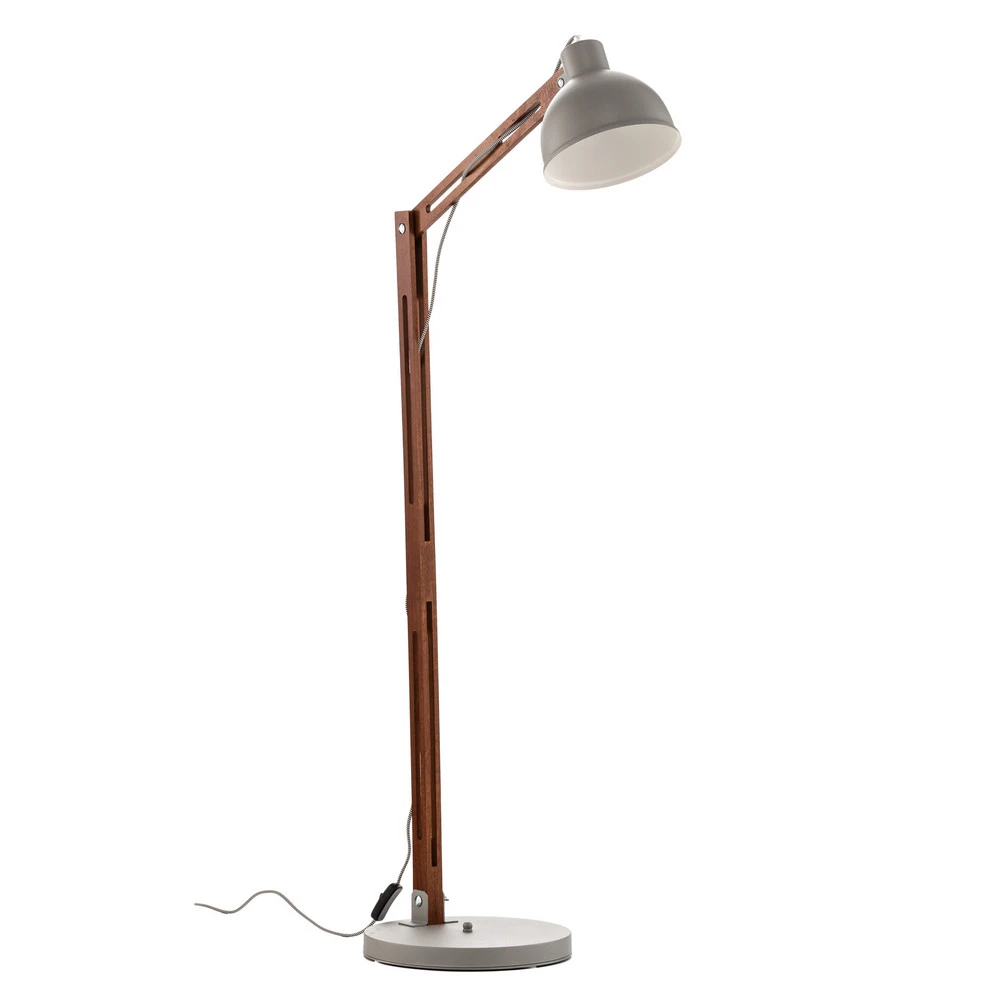 Lampadaire Skansen réglable, gris avec Garantie 2 Ans