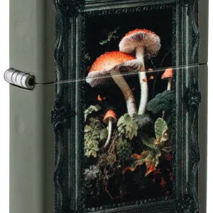 Modèle Champignons encadrés avec lentille polycarbonate