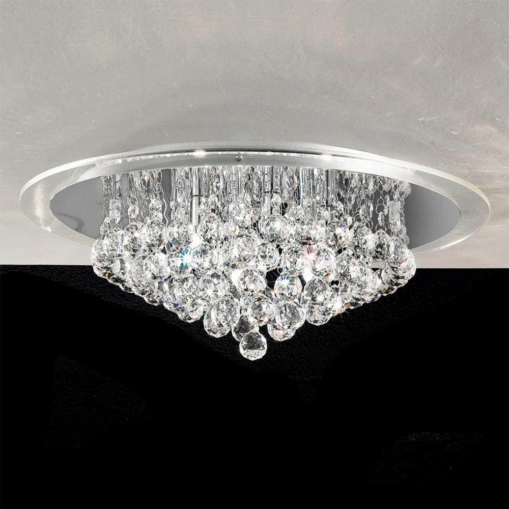 Plafonnier brillant Despina 50 cm