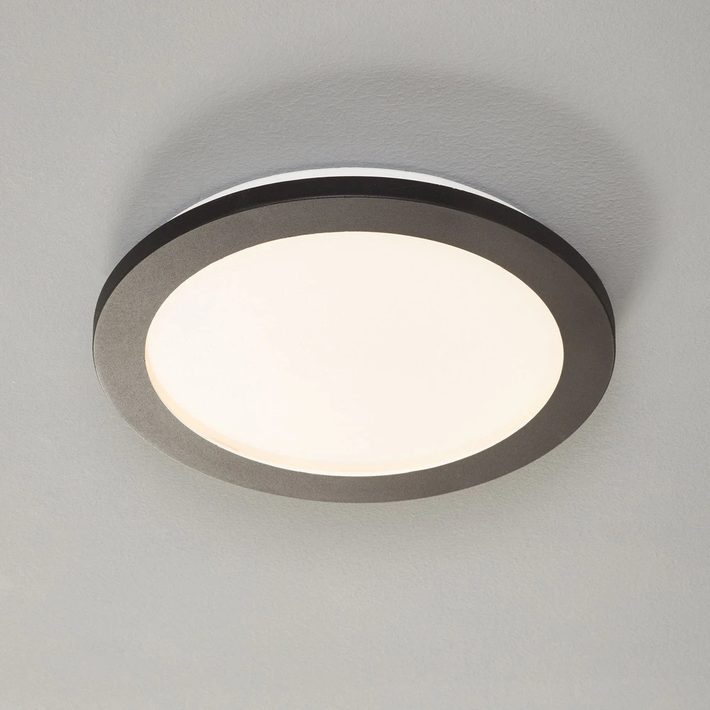 Plafonnier LED Camillus, rond, Ø 26 cm pour feux stop