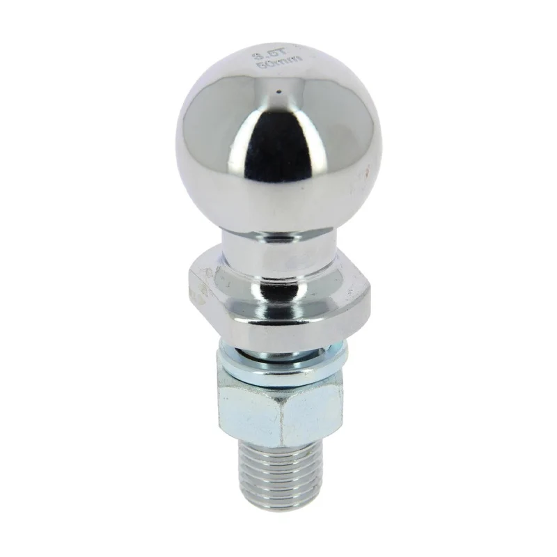 Boule attelage droite pour remorque diam 50mm