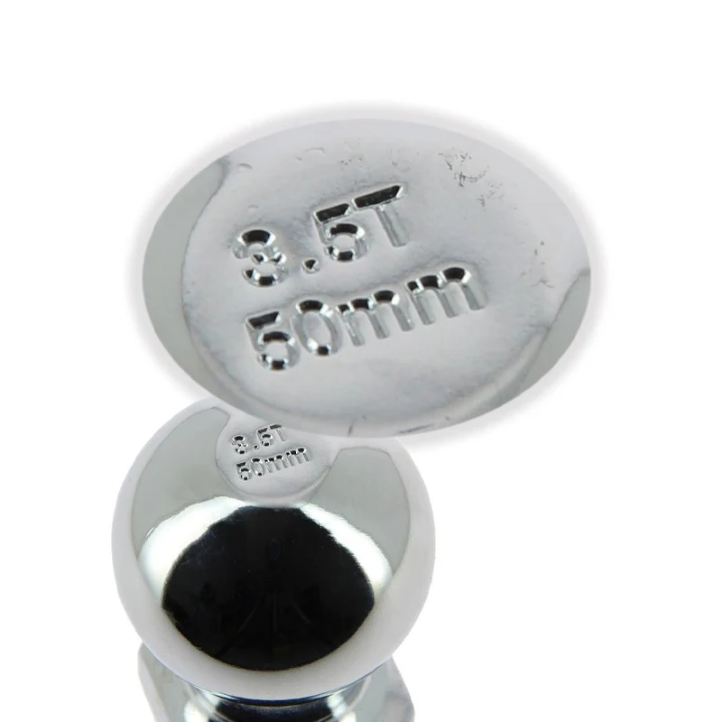 Boule attelage droite pour remorque diam 50mm