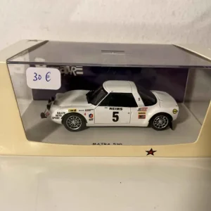 Matra 530 blanche numéro 5 - rallye Méditerranée Monté-Carlo de 1969