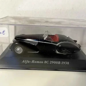 Certifié CE Alfa Roméo 8C 2900B noire de 1938