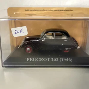 Certifié CE Peugeot 202 noire de 1946