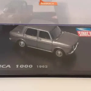 Certifié CE Simca 1000 grise foncée de 1962