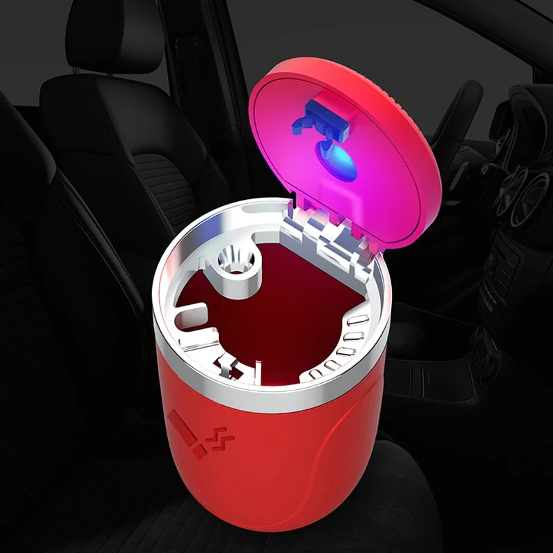 Chargeur de batterie intelligent Cendrier Voiture Voyage