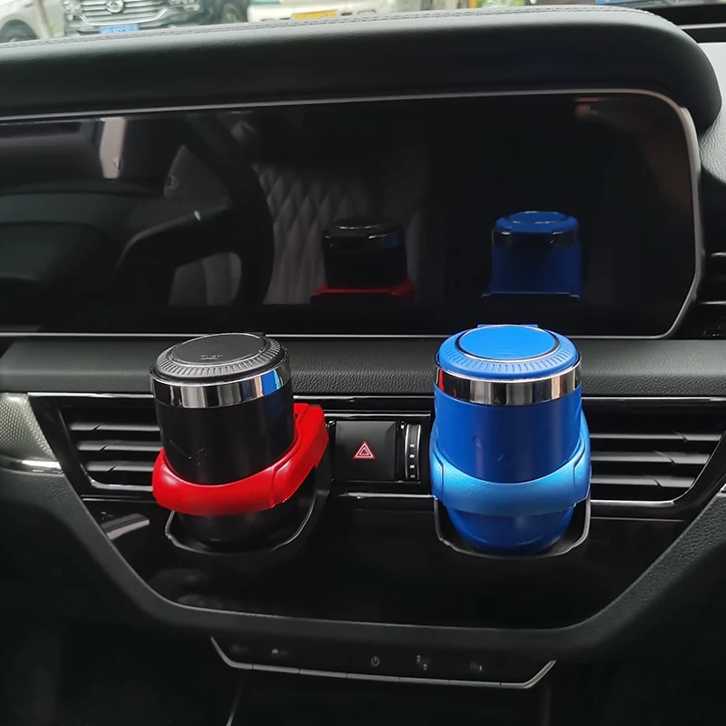 Chargeur de batterie intelligent Cendrier Voiture Voyage