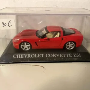 Chevrolet Corvette Z51 rouge (voiture américaine)