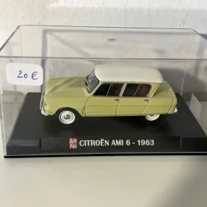 Citroën Ami 6 vert absinthe et toit blanc pour Hommes