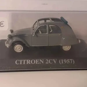 Citroën 2 CV grise de 1957 - 205/55 R16