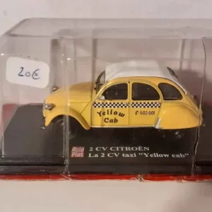 Citroën 2 CV taxi Jaune doré Cab