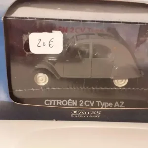 Citroën 2 CV type AZ grise avec Garantie 2 Ans