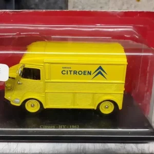 Citroën type HY jaune de 1962 avec logo CITROEN de la Gamme Sport