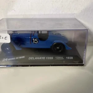 Delahaye 135S bleue numéro 15 (24 heures du Mans de 1938) avec Garantie 2 Ans