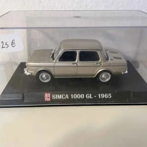 Garanti SIMCA 1000 GL marron net de 1965 (Auto Plus)