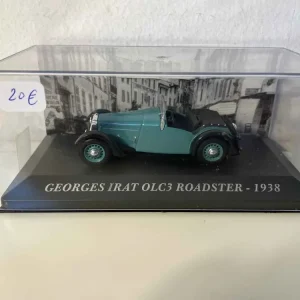 Georges Irat OLC3 Roadster verte de 1938 Normes UE