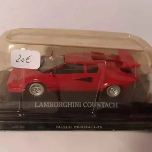 Haute Performance Lamborghini Countach rouge (Del Prado)