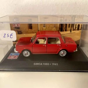 Haute Performance Simca 1000 rouge de 1962