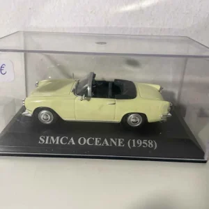 Haute Performance SIMCA océane jaune pâle de 1958